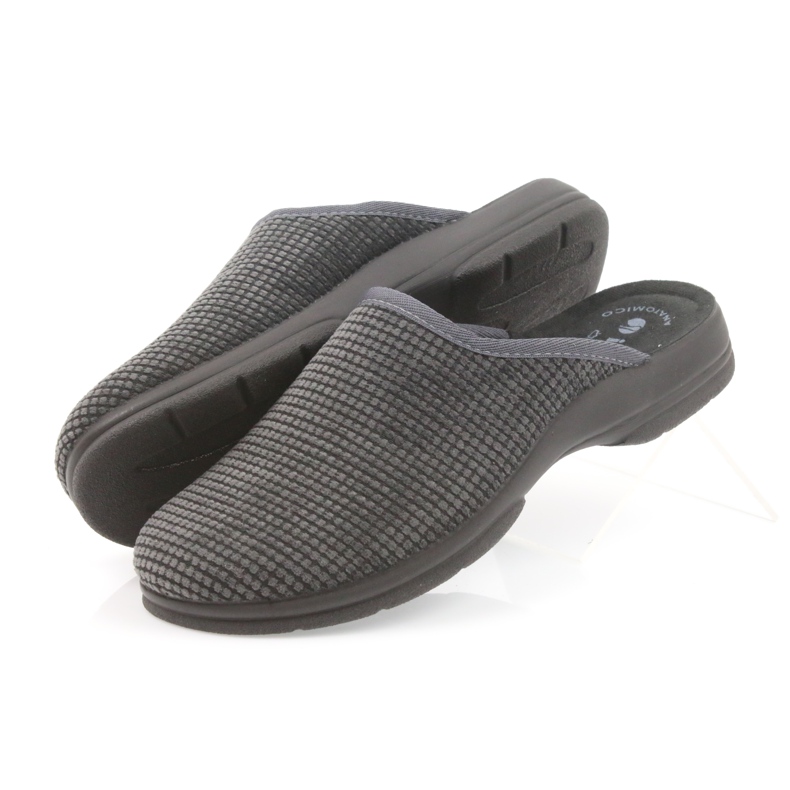 Inblu Mäns grå tofflor 4