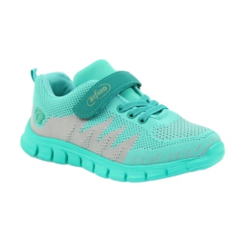 ADI barnsportskor Befado 516Y026 grå grön 1