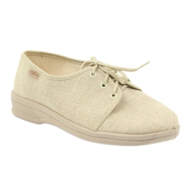 Befado herrskor pu 630M007 beige 1