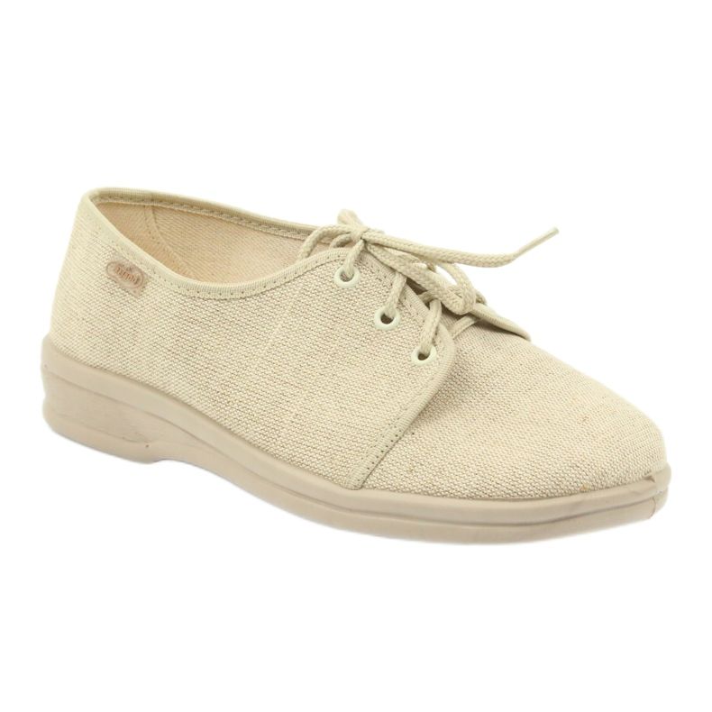 Befado herrskor pu 630M007 beige 1
