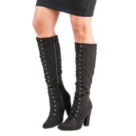 Cm Paris Snörskor svart 1