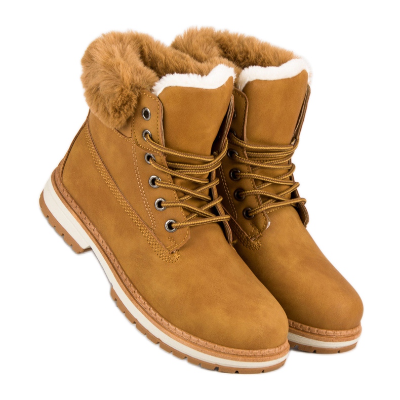 Fgm Paris Kamelfångare med päls brun 1