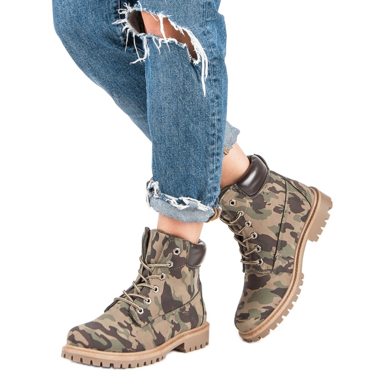 Via Giulia  Militära fällare mångfärgad 1