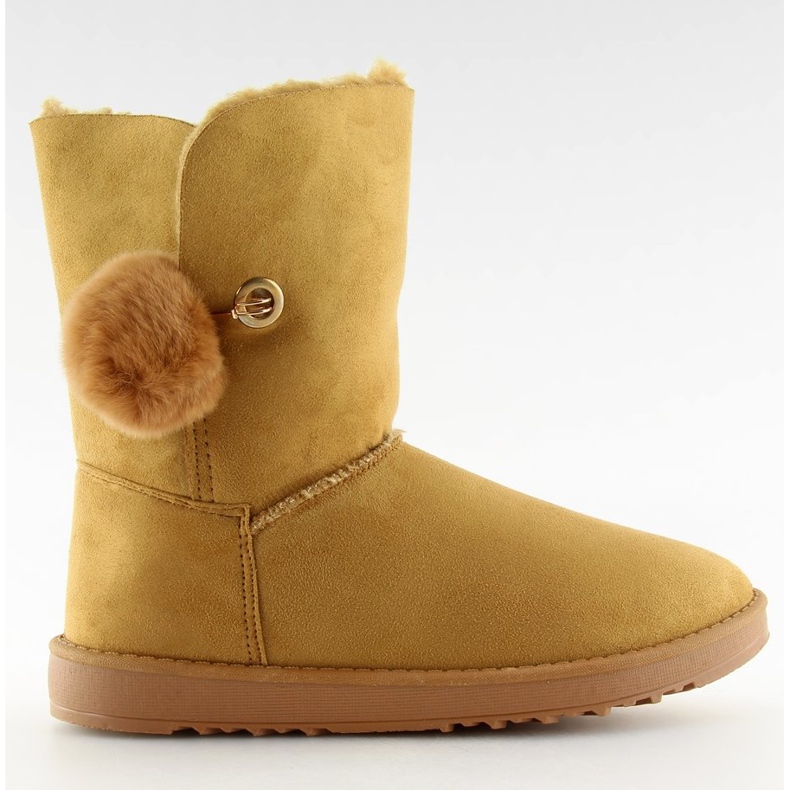 Emusy med tofs kamel SP04P Camel brun 1