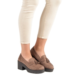 Ch. Creation Snygga mockasinskor brun 2