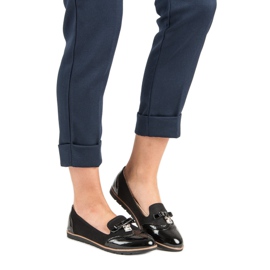 SDS Trendiga loafers svart 2