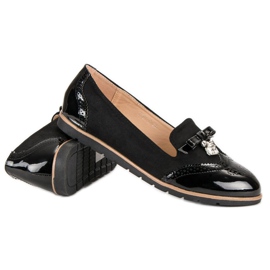 SDS Trendiga loafers svart 1