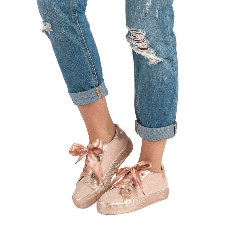 Bestelle Knutna sportskor grå 2