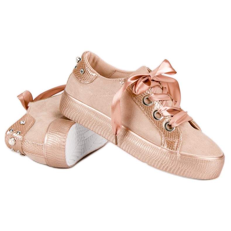 Bestelle Knutna sportskor grå 1