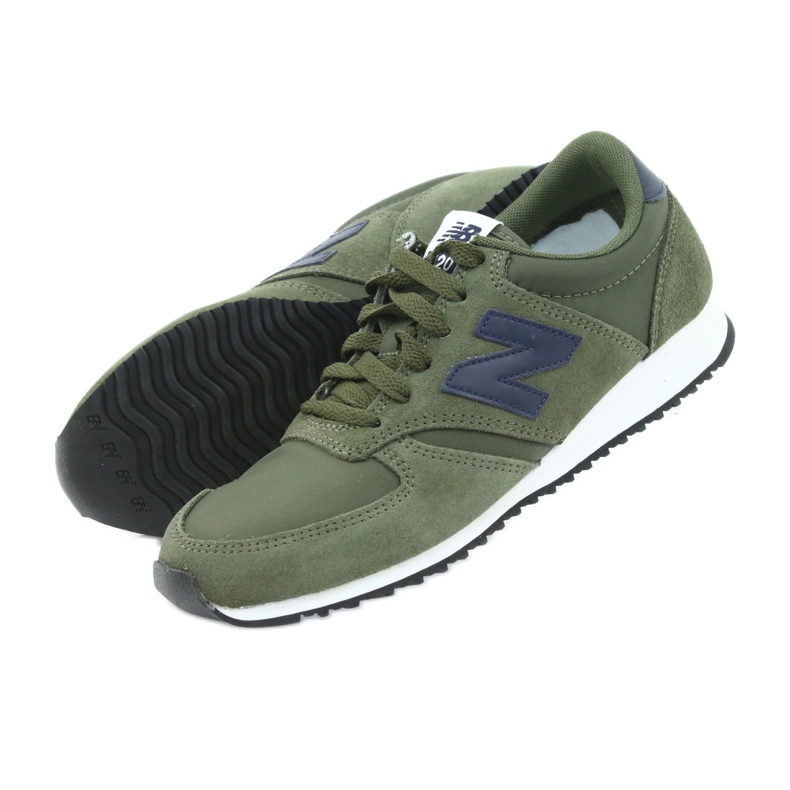 New Balance U420JDE COVERT GRÖN PIGMENT JADE marinblå 4