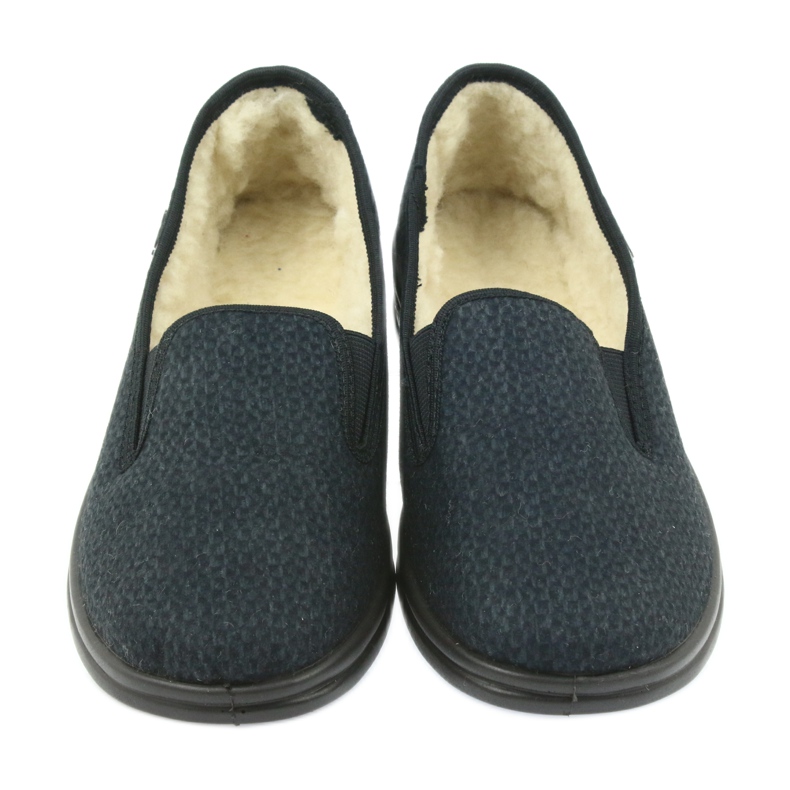 Befado herrskor pu 096M090 grå marinblå 3