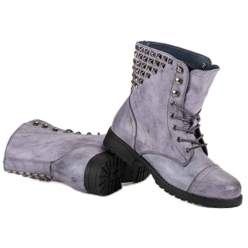 Kayla Snörda arbetare blå 2