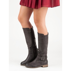 Klassiska ridskor grå 2