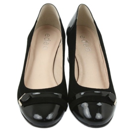 Skor för dam bälte Edeo 1900 svart 4