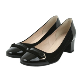 Skor för dam bälte Edeo 1900 svart 3