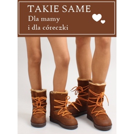 Barnens snöskor k1647403 brun 1