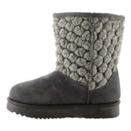 Barnemujer med filtöverdel k1647405 Gris grå 1