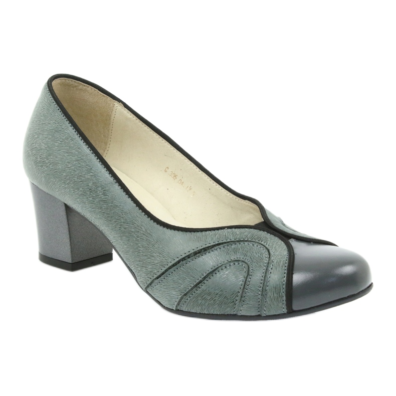 Espinto Classic Women's High Heels 395 Tęg G1/2 Gray grå 1