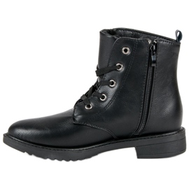 Klassiska snörskor svart 1