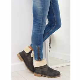 Grå ZY9210 Grå tjockisolerade stövlar 1