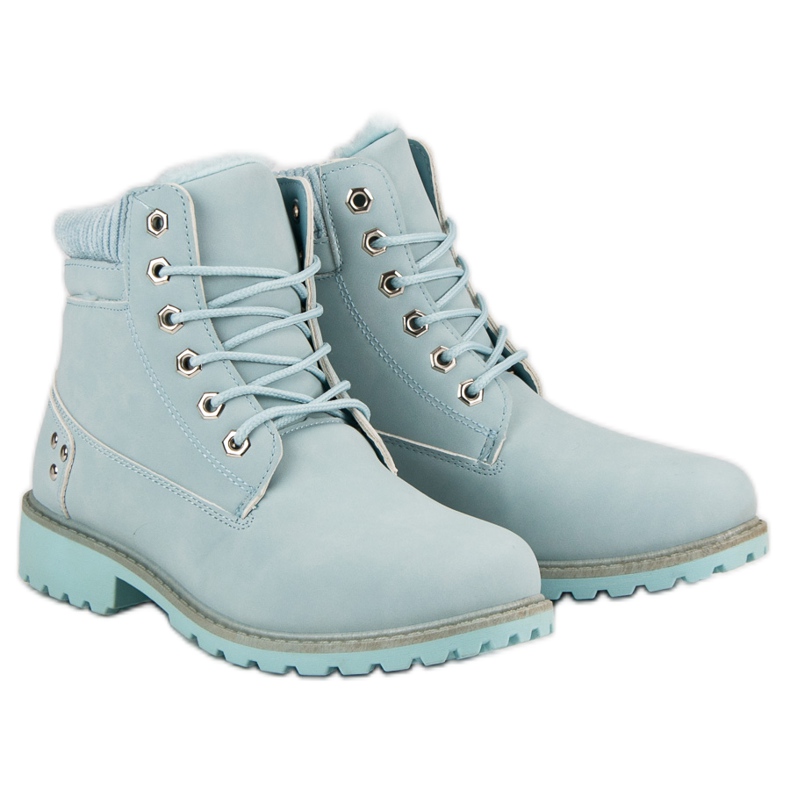 Blue Warmed Trappers blå 1