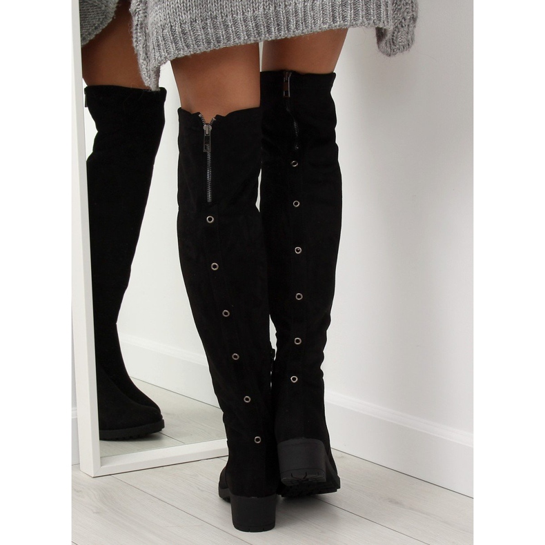 Over-the-knee stövlar svart 0-207 svart 2