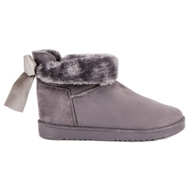 Snöskor med en uppviktad ovandel grå 1