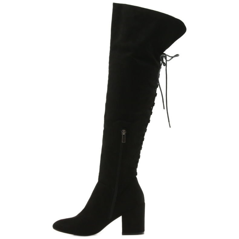 Black Heel stövlar Black Big Star 274517 svart 2