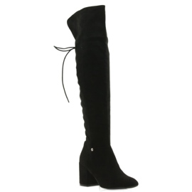 Black Heel stövlar Black Big Star 274517 svart 1