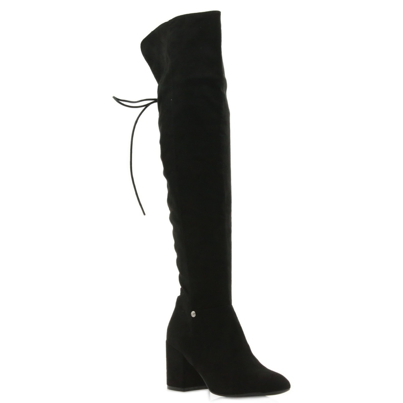 Black Heel stövlar Black Big Star 274517 svart 1