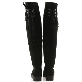 Svarta Filippo långa stövlar 3