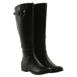 M.Daszyński Stövlar Officers Daszyński SA131 svart 4