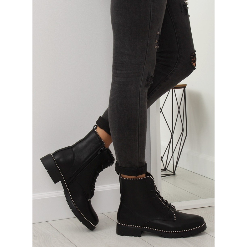 Black Workery stövlar 2577 svart 1