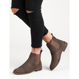 Via Giulia  Mocka Chelsea stövlar brun 2