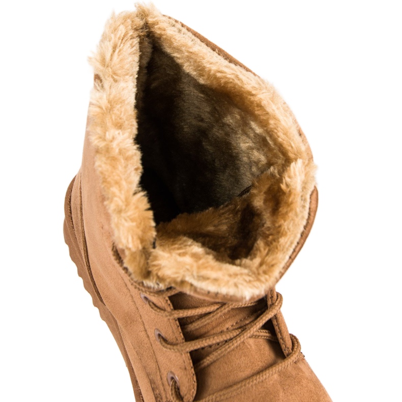 Forever Folie Varma mocka stövlar brun 1