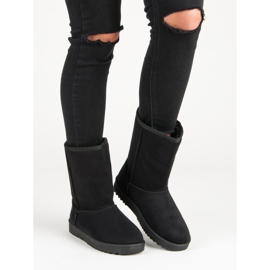 Klassisk mukluki svart 1