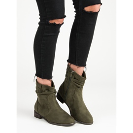 Nio Nio Olive Booties grön 1
