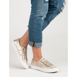 J. Star Snörskor gul 1