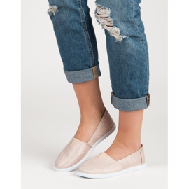 Comer Bekväma Slipons brun gul 2