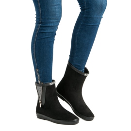 Kylie Mocka Galoscher med dekorativ dragkedja svart 2