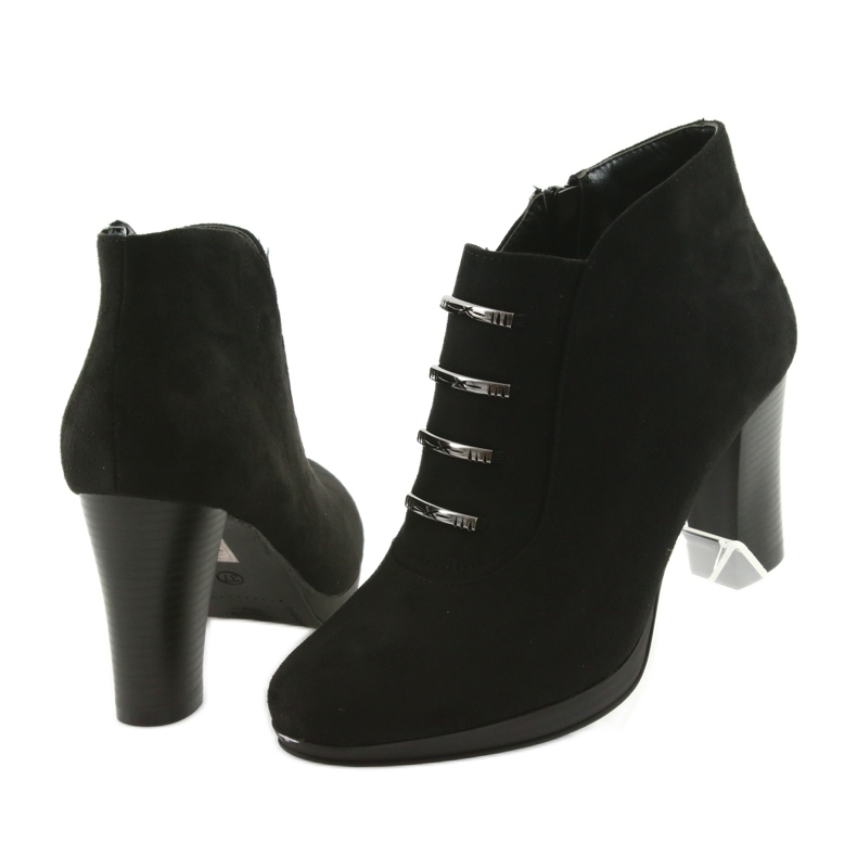 M.Daszyński Daszyński mocka stövlar på stolpen svart 4