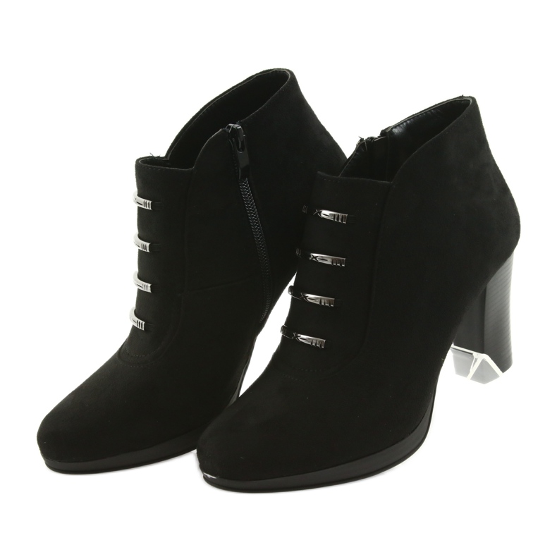 M.Daszyński Daszyński mocka stövlar på stolpen svart 3