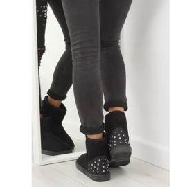 Svarta damsnöskor M297 Svart 1