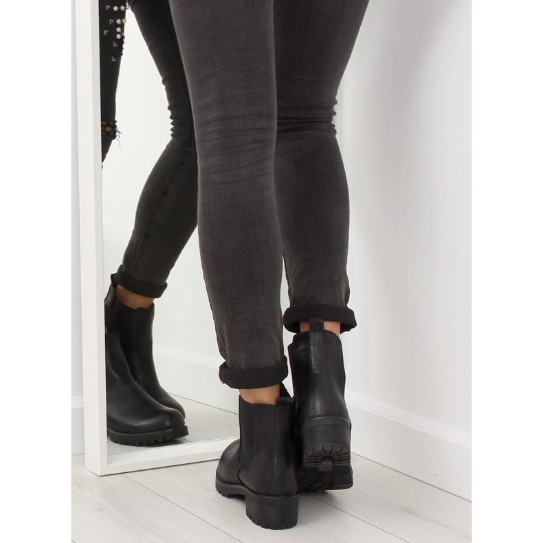 Svarta Jodhpur-stövlar 945-PA Svart 2