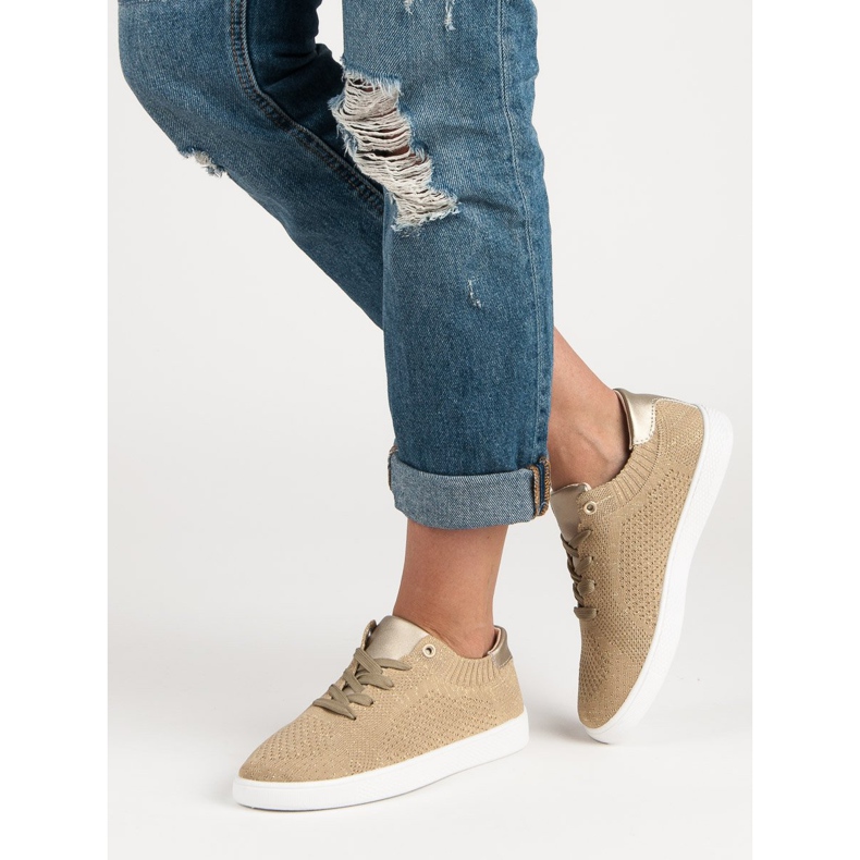 Bekväma sportskor gul 2