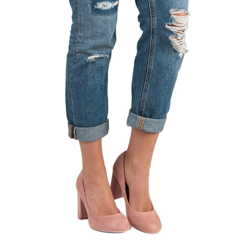 Seastar Mocka pumpar på en pelare rosa 2