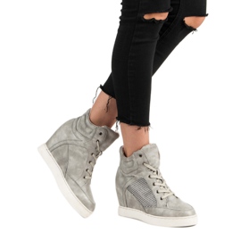 Mazzoni Grå sneakers 1