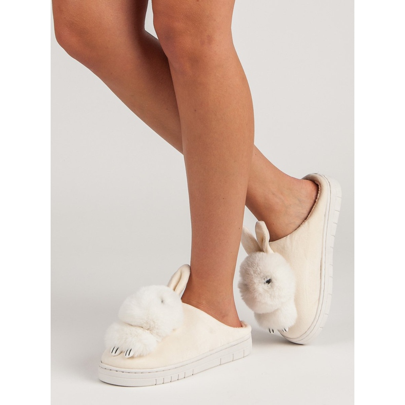 Varma tofflor brun 2