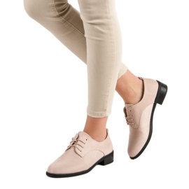 Marquiz Snöriga beige brogues 2