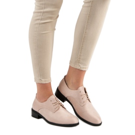 Marquiz Snöriga beige brogues 1